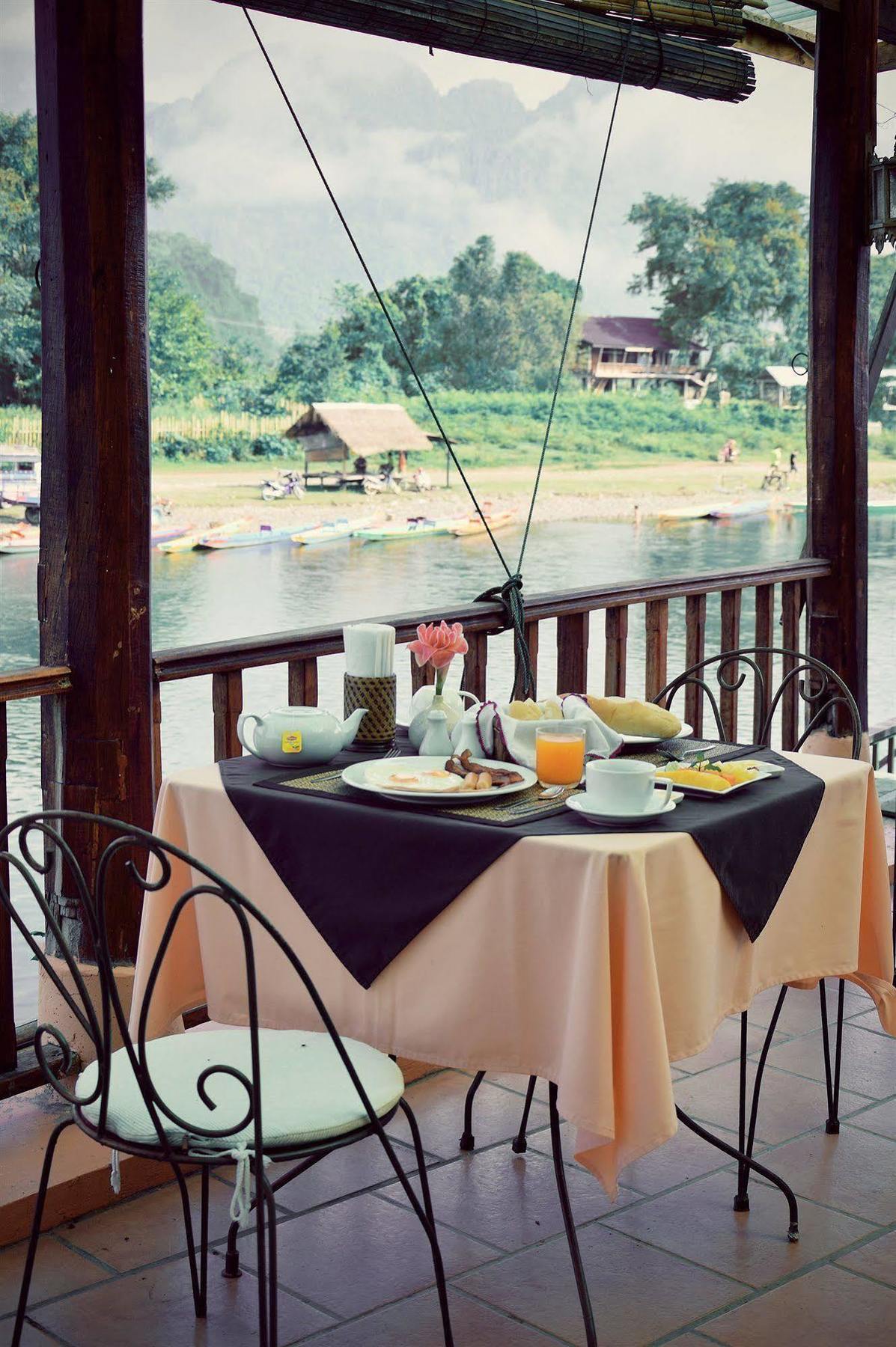 Villa Nam Song Vang Vieng Exterior photo
